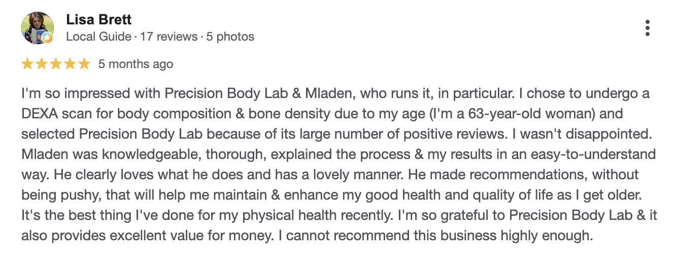 Google review